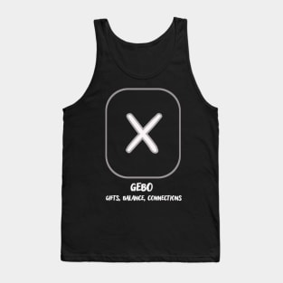 The Nordic rune Gebo Tank Top